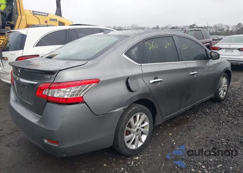 2015 Nissan Sentra Sv из США, поврежденный, VIN 3N1AB7AP6FY272685